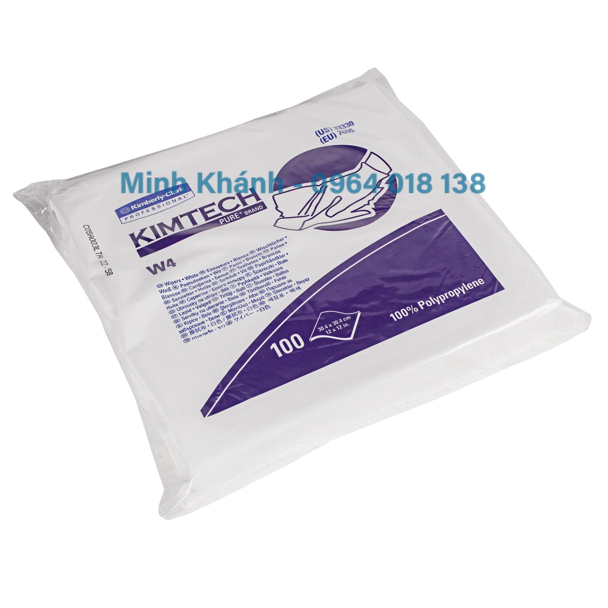 33330 - Kimtech Pure W4 - Khăn giấy lau phòng sạch - Kimberly Clark - Ảnh 4