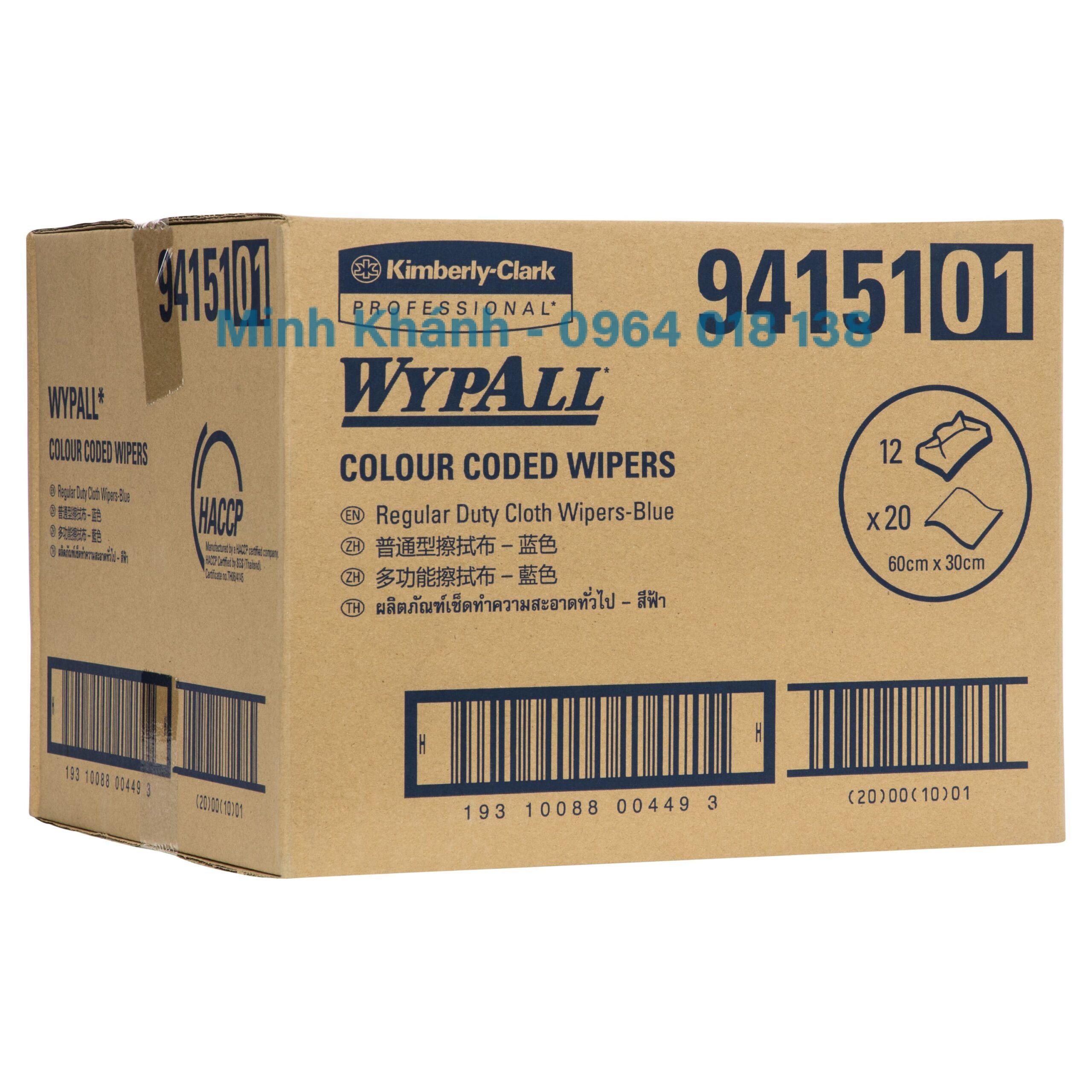 94151 - Wypall Color Code Wipers - Giấy lau đa năng - Kimberly Clark - Ảnh 4