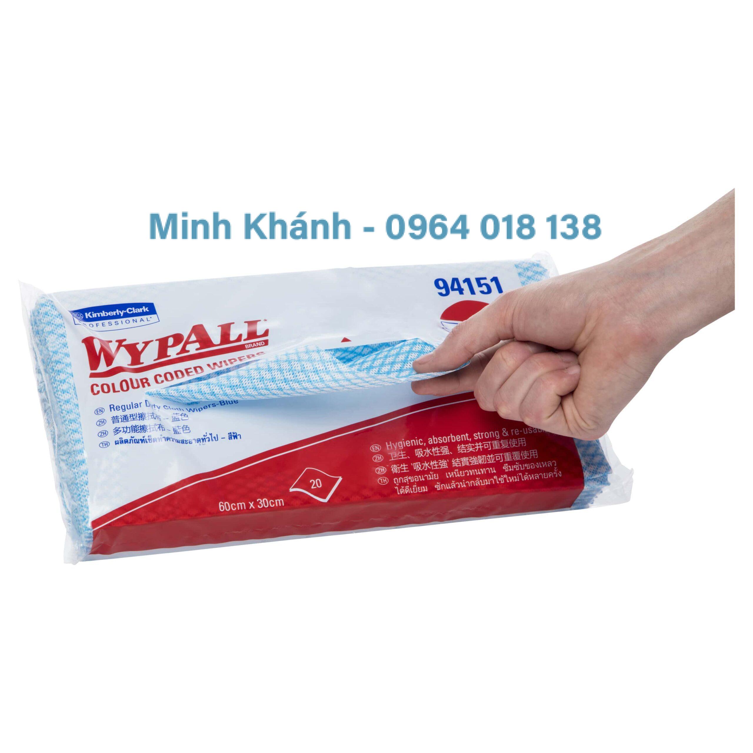 94151 - Wypall Color Code Wipers - Giấy lau đa năng - Kimberly Clark - Ảnh 3