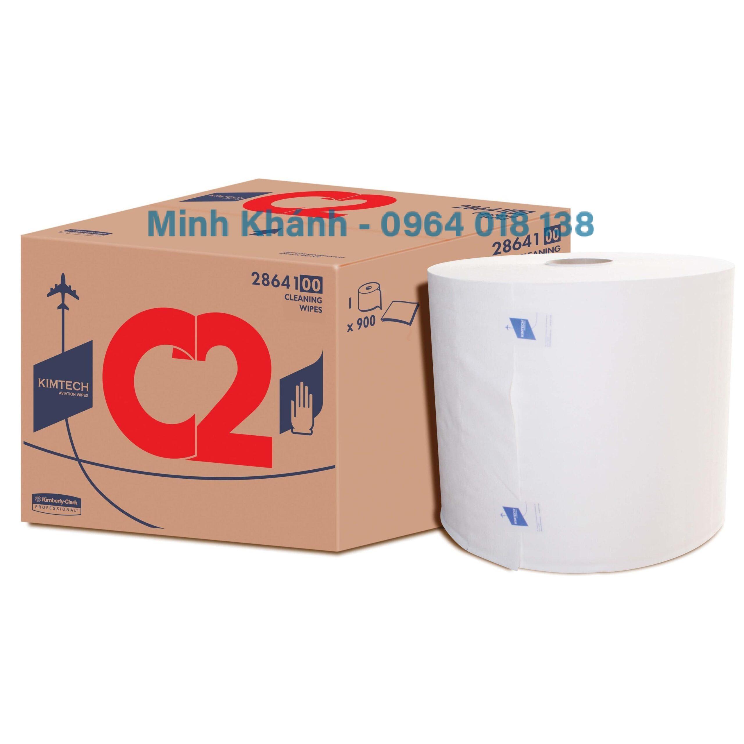 28641 - Kimtech C2 Jumbo Roll Wipers - Khăn lau dầu mỡ chuyên dụng dạng cuộn lớn - Kimberly Clark