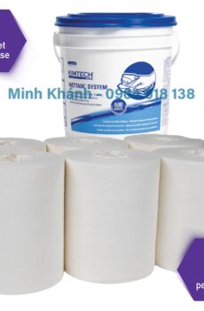 06411C - Kimtech Wettask 06411c - Khăn giấy thấm hóa chất làm sạch chuyên dụng - Kimberly Clark