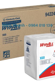 94224 - Wypall X60 QTR - Giấy lau thấm dầu, hóa chất chuyên dụng - Kimberly Clark