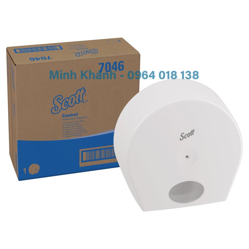 7046 - Hộp đựng giấy vệ sinh rút lõi Scott - Kimberly Clark
