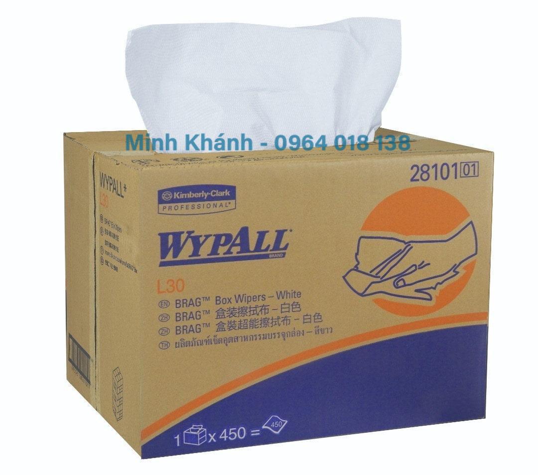 28101 - Wypall L30 Wipers Brag Box Wipers - Giấy thấm dầu công nghiệp - Kimberly Clark