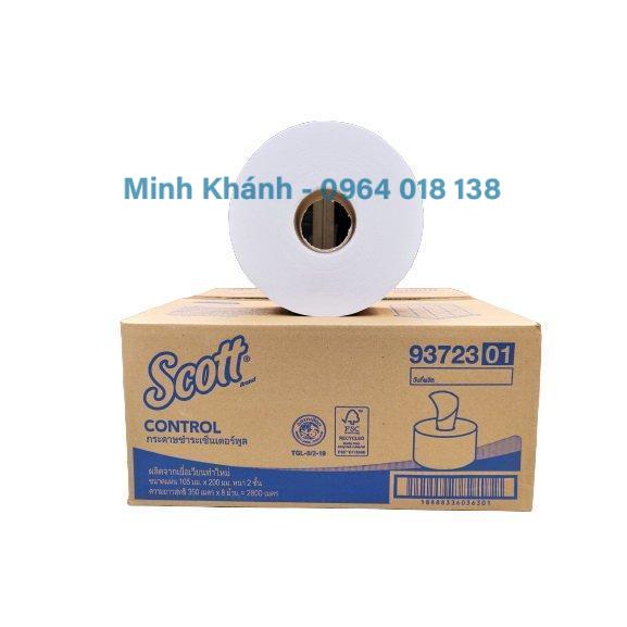 93723 - Scott Control Center-Pull BT Tissue 2 Ply - Giấy vệ sinh rút lõi 2 lớp - Kimberly Clark
