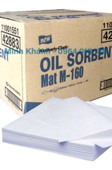 42883 - Oil Sorbent Mat M - 160 tấm thấm hút dầu tràn chuyên dụng - Kimberly Clark