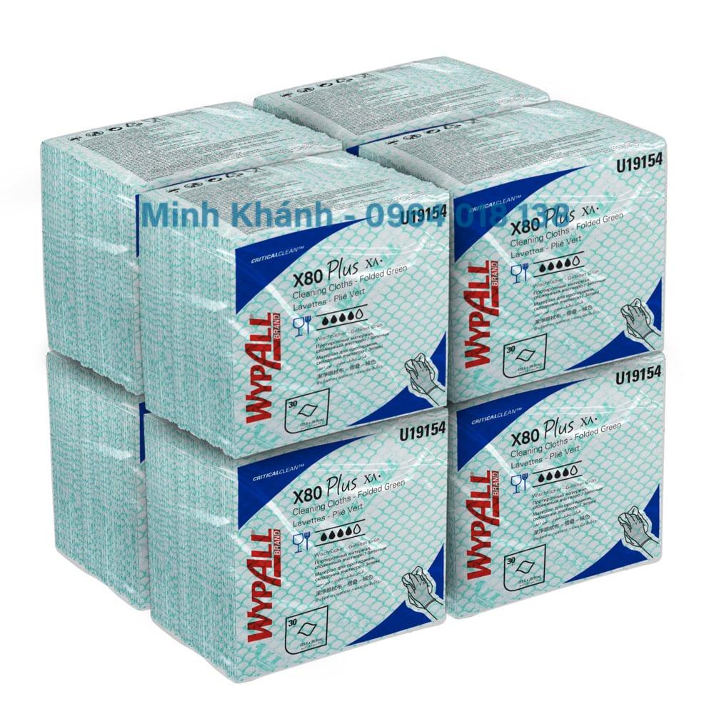 19154 - WypAll® X80 Plus Cloths Khăn lau thấm dầu chuyên dụng trong chế biến thực phẩm - Kimberly Clark - Ảnh 4